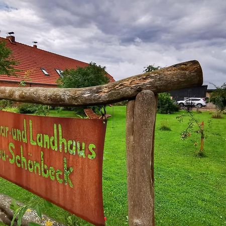 Seminar Und Landhaus Schoenbeck Schonbeck  Eksteriør billede